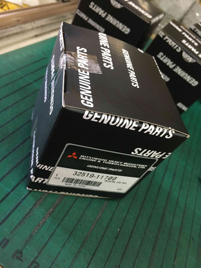 Genuine Mitsubishi parts for S6A, S6B, S12A, S12H, S16R, S16N engines.